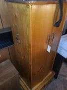 Wooden Rotating CD Cabinet