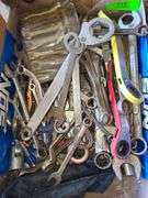 Assorted Wrenches, Various Sizes and Manufacturers