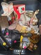 Tote of Assorted Decor