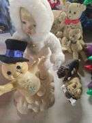 12 Pc Holiday Village Set, Assorted Decor