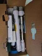 Metal Cabinet & Contents