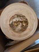 2 Boxes Of Decorative Plates, Glassware