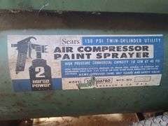 220V Sears Project Air Compressor, Compressor Not Attached, Not Running