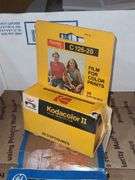 Polaroid Camera, Kodak Instant Camera, Kodak Instamatic, Magicube, And Kodak Negative Film