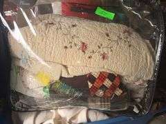 2 Boxes and Bag of Blankets