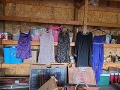 5 Vintage Dresses Approx Size 9,17/18, 18, 15/16