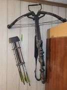 Legend SL Crossbow With Simmons Scope, Box, And Arrows