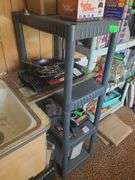 Plastic Shelving Unit (Contents Not Included)