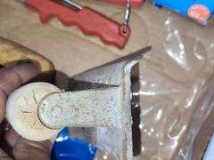 Four Scrapers, Rivets Gun, Nibbler and Concrete Finishing Tool