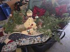 7 Boxes of Christmas Decor