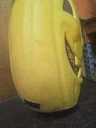 Large Vintage Halloween Blow Mold Pumpkin (No Lights)