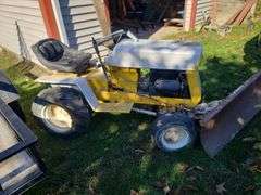 Cub Cadet Lawn Tractor with Plow, Dead Battery, Not Running
