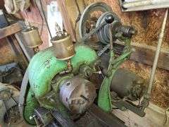 Atlas Lathe, Approx. 4½ft x 4ft x 16in. Includes Six drawers and Contents And Wall Cabinet and Contents, Very Heavy, Bring Help