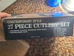 27 Pc. Cutlery Set New In Box