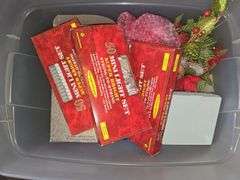 7 Boxes of Christmas Decor