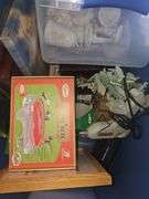 2 Boxes of Hanging Wall Pictures, Decor, Craft Supplies