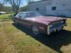 1976 Cadillac El Dorado, One Owner, Runs Momentarily, NEEDS Tires, 500CU Engine