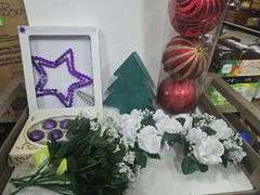 Huge Lot 2 Boxes Assorted Holiday Decor