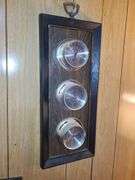 Wall Decor, Painting, Barometer, And Clock