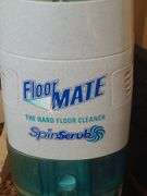 Step Stool And Floor Mate Scrubber