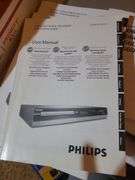 Phillips HDD And DVD Player/Recorder With Manual And Remote