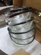 Two Daisy 8pc Daisy TV Dish and Cup Sets (in boxes) and One Salad Bowl and Six Dessert Bowls