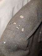 2 Army Uniforms Size 34 L, 2 Shirts Size 14½x32, And 4 Hats (Jackets Have Damage)