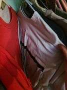 Contents Of Closet, Shirts, Jeans, And Sweaters Sizes L And M