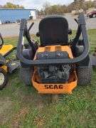 Scag Cheerah Heavy Duty Commercial Zero Turn Runs & Drives 1583 Hrs 52" Deck W/ Roll Bar