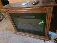Electric Fireplace With Remote