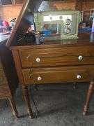 Sears Kenmore Sewing Table With Machine