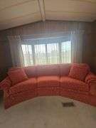 Curved Conversation Sofa (Approx. 118")