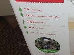 2 Christmas Trees Approx. 7' And 4'