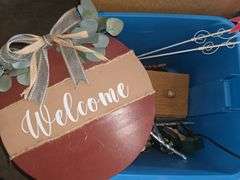 3 Boxs Decorations, Baskets, Shelves and More