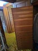 Cedar Lined Armoire Approx 40" x 20" x 67" Tall (Pickup At End Of Auction) Contents Excluded