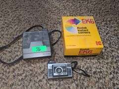 Polaroid Camera, Kodak Instant Camera, Kodak Instamatic, Magicube, And Kodak Negative Film