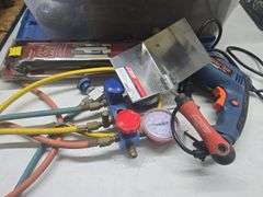 Tote of Tools, Gun & Tool Rack