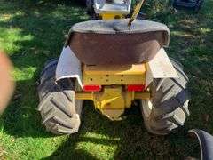 Cub Cadet Lawn Tractor with Plow, Dead Battery, Not Running