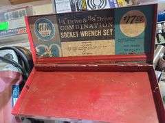 Assorted Sockets and Ratchets, Various Sizes and Manufacturers