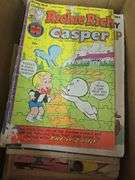 Comics, Office Supplies, Railroad Lantern, Rose Tea Figurines