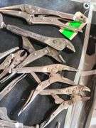 Assorted Vise Grips, Approx. 8pcs