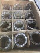 3 Boxes Assorted Mason Jars