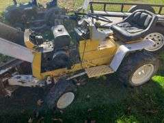 Cub Cadet Lawn Tractor with Plow, Dead Battery, Not Running