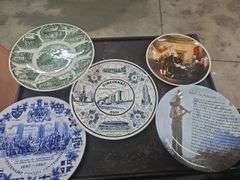 Framed Pictures Of Presidents, Decorative Plates