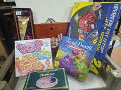 Huge Box of Games and Toys