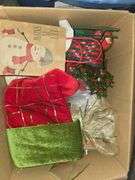 7 Boxes of Christmas Decor