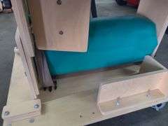 Disabled Children's Wooden Chair On Casters