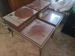 Pair Of 2 Tier Stands