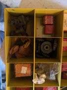 2 Metal Boxes of Assorted Electrical Parts