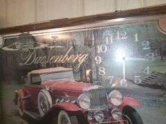 1935 Duesenberg Car Clock